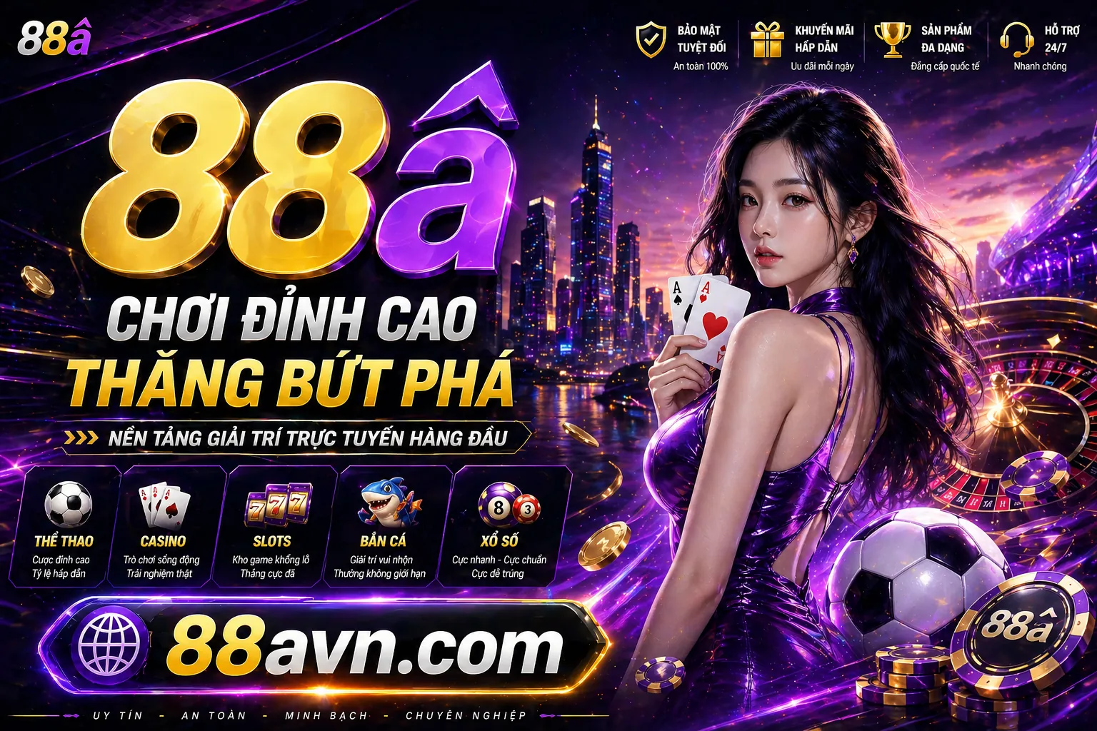 Hình ảnh banner cờ bạc có trách nhiệm của 88slot