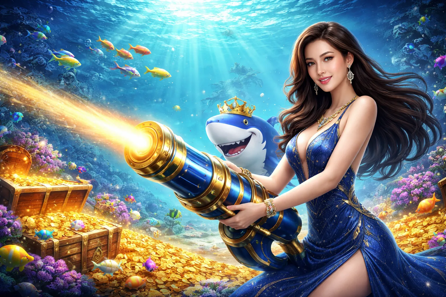 Hình ảnh đại dương bắn cá 88slot sống động